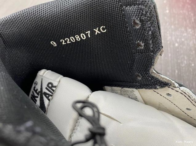 Kick Theory 85 White Retro Black (2023) Jordan 1 High BQ4422-001 0823